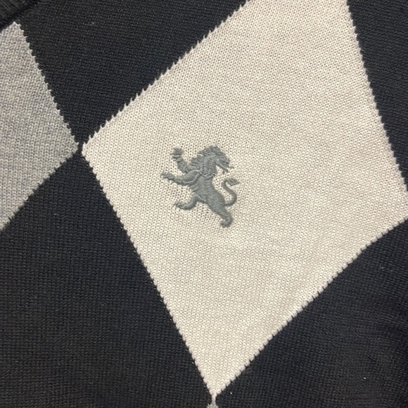 Express Argyle V-neck Sweater - Picture 2 of 6